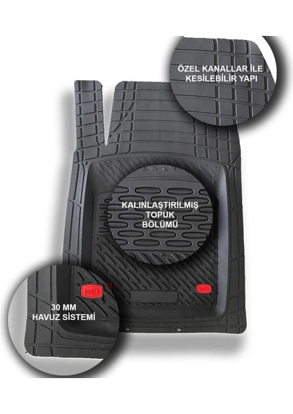 Safir Audi Rs Uyumlu 3D Paspas fırsatları