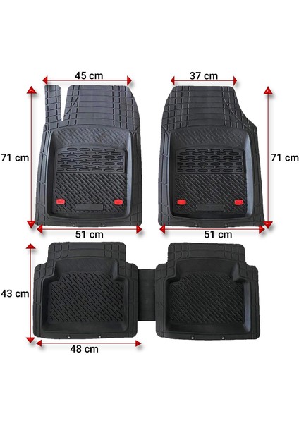 Safir Ford Ka Uyumlu 3D Paspas