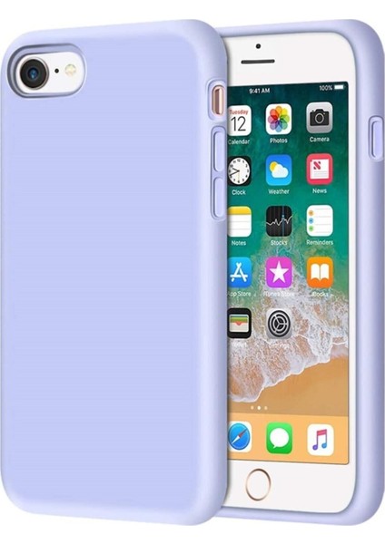 iPhone 7 Kadife Lansman Kılıf