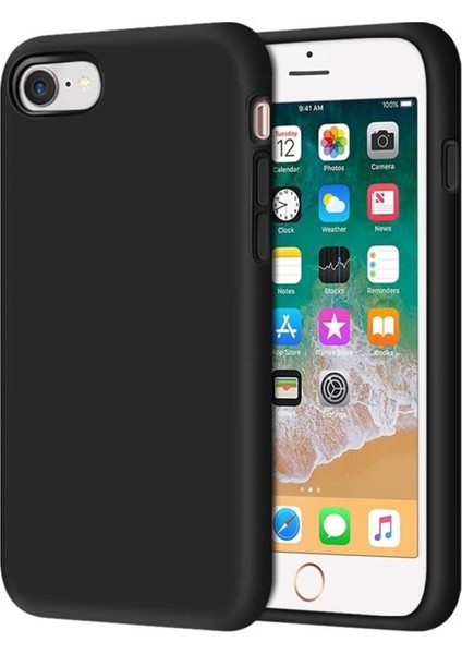 iPhone 8 Kadife Lansman Kılıfı