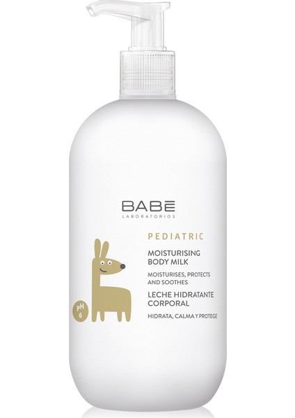 Pediatric Moisturising Body Milk Bebek ve Çocuk için Vücut Losyonu 500 ml