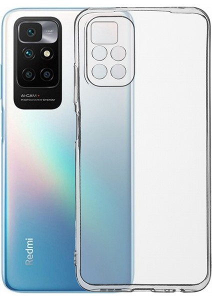 Xiaomi Redmi 10 0.2 mm Ultra Ince Soft Silikon Kılıf - Şeffaf