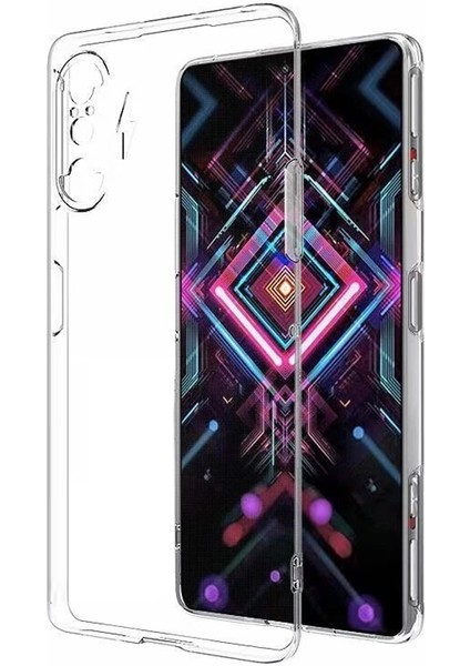 Xiaomi Redmi K40 Gaming 0.2 mm Ultra Ince Soft Silikon Kılıf - Şeffaf