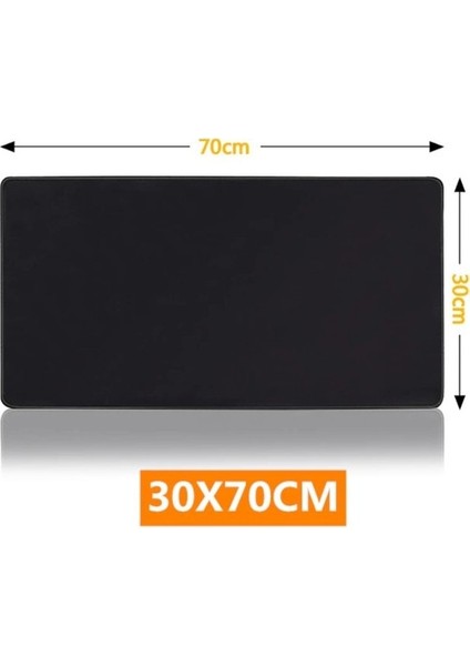 70 x 30 cm Dikişli Kaydırmaz Taban Speed Yüzey Mousepad Oyuncu Gaming