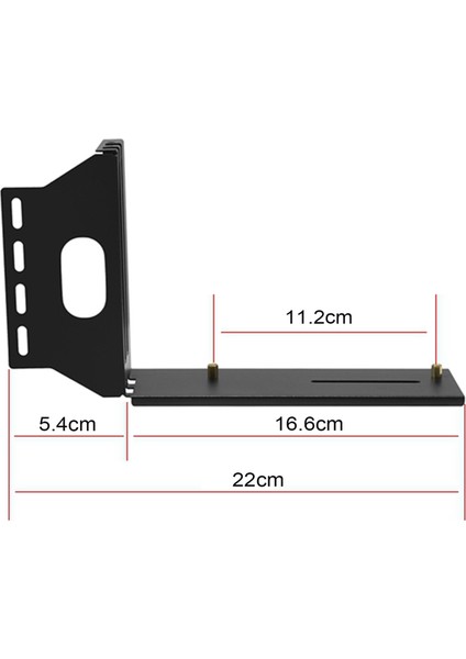 Pcıe 16X Grafik Kartı Dikey Braketi Dağı Gpu Sahipleri Adaptörü (Yurt Dışından)
