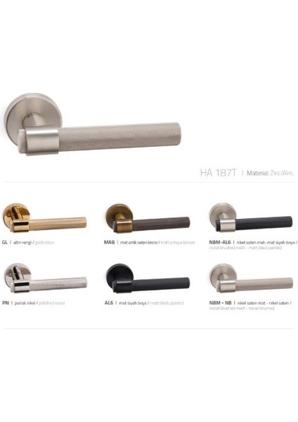 System-Axel-T Wc Rozetli Antik Bronz Kapı Kolu - HA187TRO12WABM