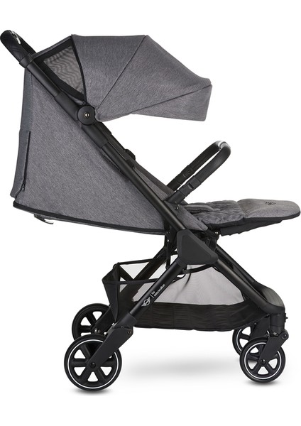 MINI by Easywalker Tek Tuşla Otomatik Katlanan Kabin Boy Bebek Arabası Soho Grey