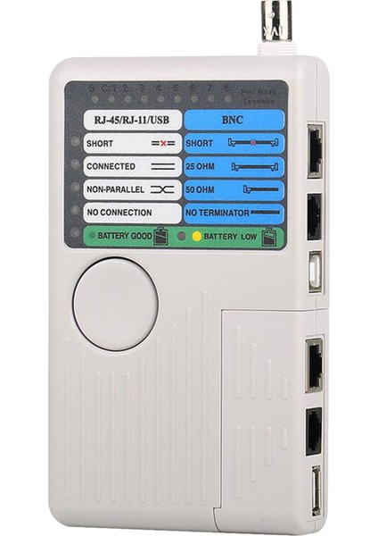 Çok Fonksiyonlu Ağ Kablosu Test Cihazı Cat5 Cat6 Telefon Test Cihazı (Yurt Dışından) fiyatları