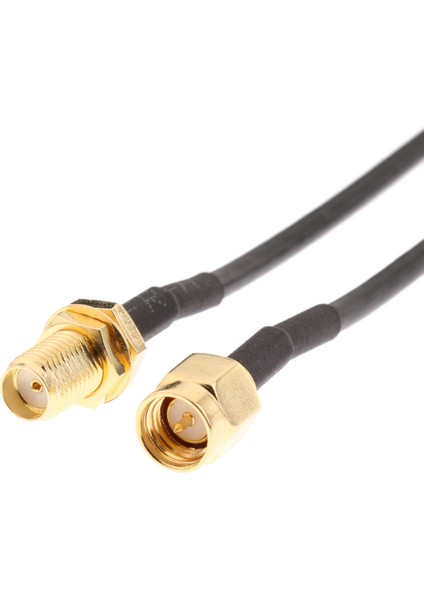 1 M Anten Uzatma Kablosu Rp-Sma Erkek Kadın Lan Router Hava Adaptörü (Yurt Dışından)