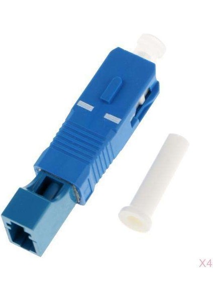 2x Lc Kadın Sc Erkek Hibrit Flanş Singlemode 9/125 Sm Optik Fiber Mavi (Yurt Dışından)