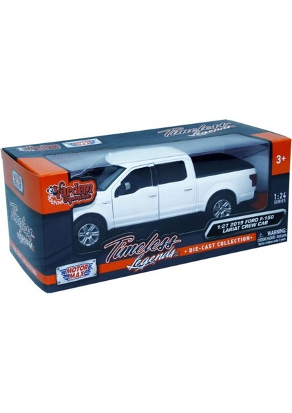 2019 Ford F-150 Limited Crew Cab Beyaz 1:24 Model Araba fiyatları