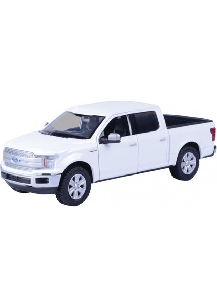2019 Ford F-150 Limited Crew Cab Beyaz 1:24 Model Araba