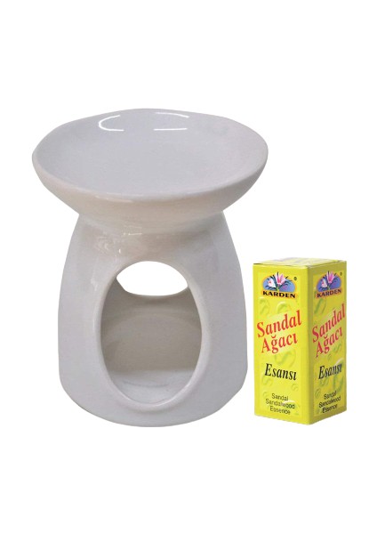 Ipek Naturel Buhurdanlık Beyaz Sandal Ağacı Esansı