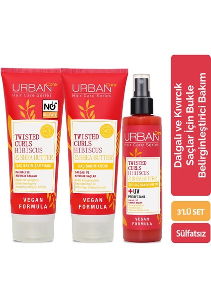 Hibiscus & Shea Butter Serisi 3'lü Set