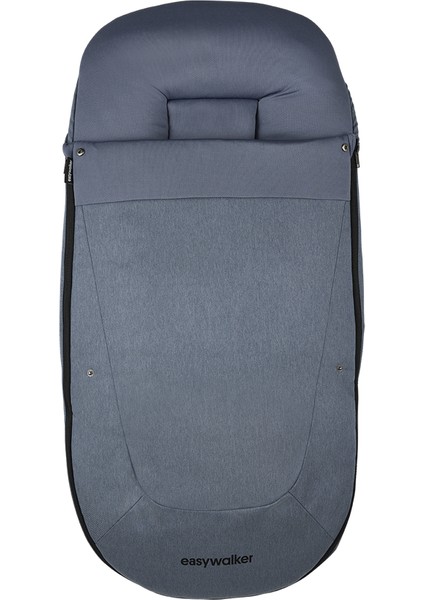 Harvey3 Ayak Tulumu Steel Blue, her marka bebek arabası ile uyumlu uyku tulumu