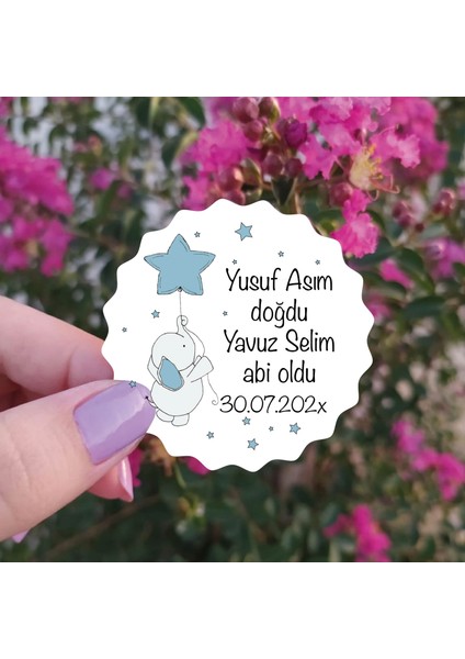 Ahşap Magnet Kişiye Özel Bebek - Çocuk 25'li
