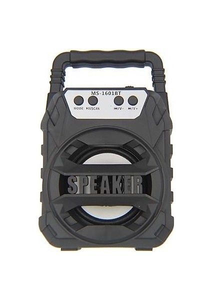 Kablosuz Taşınabi̇li̇r Bluetooth Hoparlör Ms 1601 Bt