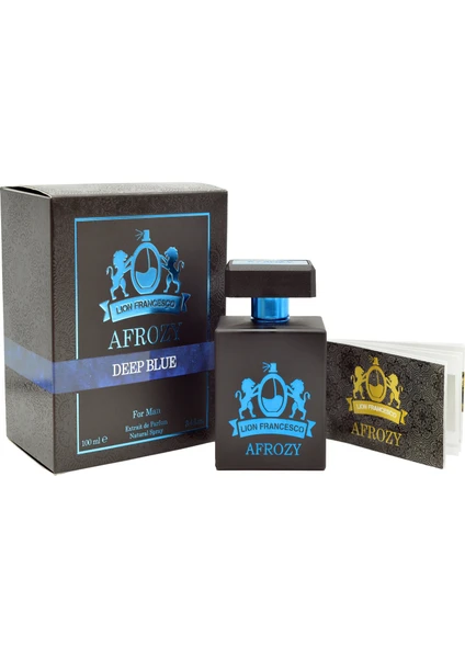 Lion Francesco Afrozy Deep Blue Edp Erkek Parfüm 100 ml