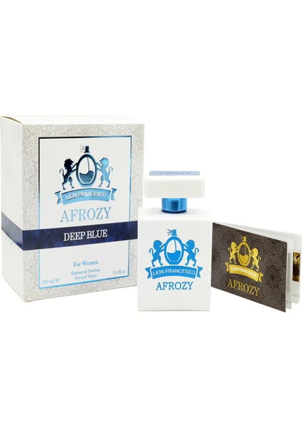 Lion Francesco Perfume Afrozy Deep Blue Edp Kadın Parfüm 100 ml