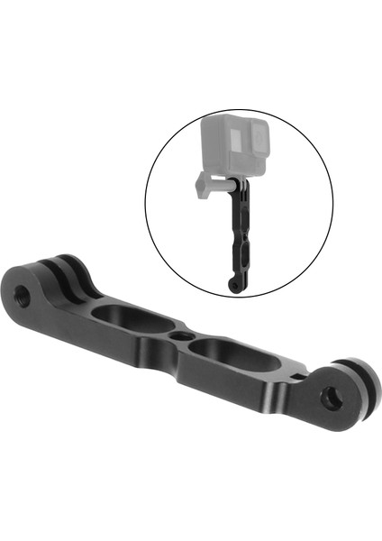 Selfie Uzatma Kolu INSTA360 Için Uzatılmış Çubuk Braketi Gopro L 100MM (Yurt Dışından)