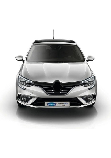 OMSA Renault Megane 4 HB Krom Ön Panjur 5 Parça 2016-2020 Arası