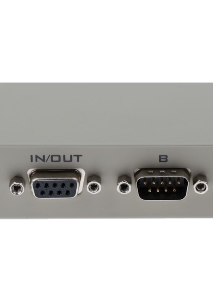 Metal Kasa 2 Port Manuel RS-232 Seri Cihaza Pc Paylaşımı Için Anahtarı (Yurt Dışından)