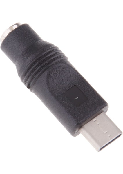 Dc Güç Adaptörü Tipi-C USB Erkek 5.5x2.1mm Dizüstü Bilgisayar Için Kadın Fiş (Yurt Dışından)