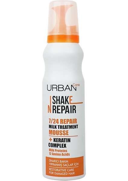 URBAN Care Shake N Repair 7 / 24  Onarıcı Bakım Köpüğü-150ML