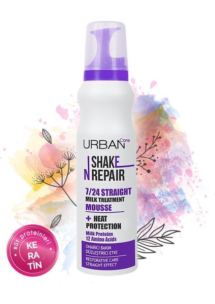 Shake N Repair 7 / 24 Straight Milk Treatment Mousse 150 ml
