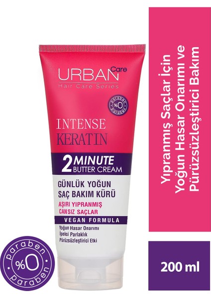 Intense Keratin Günlük Yoğun Saç Bakım Kürü