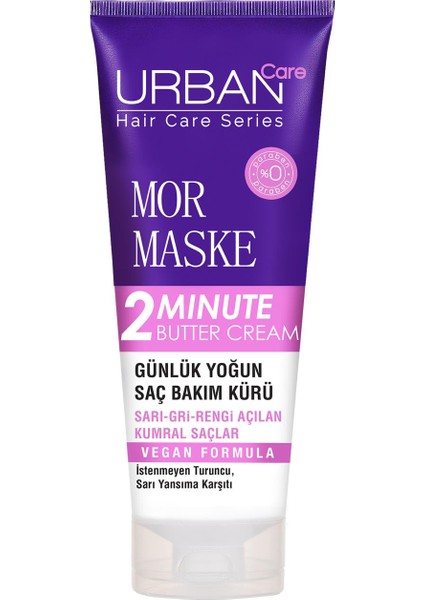 Urban Care Sarı,gri ve Açık Kumral Saçlar Renk Düzenleyici Bakım Kürü 200 ml