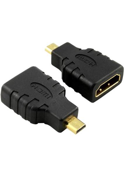 HDMI Dişi A Tipinden Micro Erkek HDMI D Tipine Çevirici