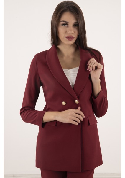 Bordo Blazer Ceket Pantolon Ikili Takım 0106305.04 fiyatları