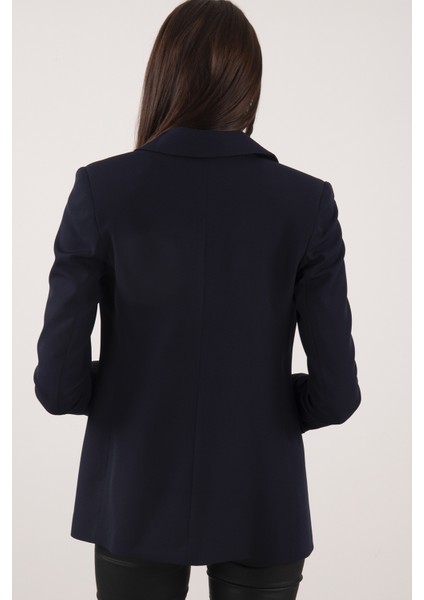 Lacivert Vatkalı Astarlı Blazer Ceket 0105110.02 fiyatları
