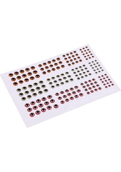 183 Adet 3/4/5/6mm 3D Epoksi Holografik Balıkçılık Lure Gözler Sinek Bağlama Malzemeleri (Yurt Dışından) indirimleri