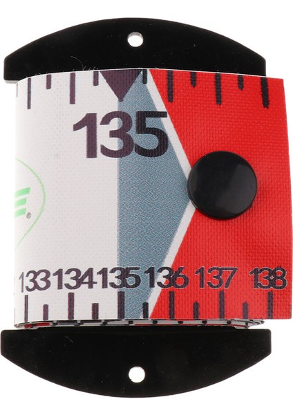 1.38 M Balıkçılık Cetvel Akrilik Lifler Su Geçirmez Uzun Yumuşak Sazan Cetvelleri Kırmızı (Yurt Dışından)