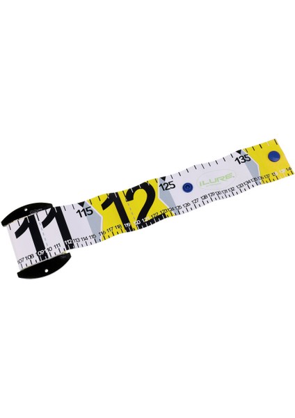 Dayanıklı Balıkçılık Cetvel Akrilik Elyaf Su Geçirmez Uzun Yumuşak Sazan Cetvelleri Sarı (Yurt Dışından)