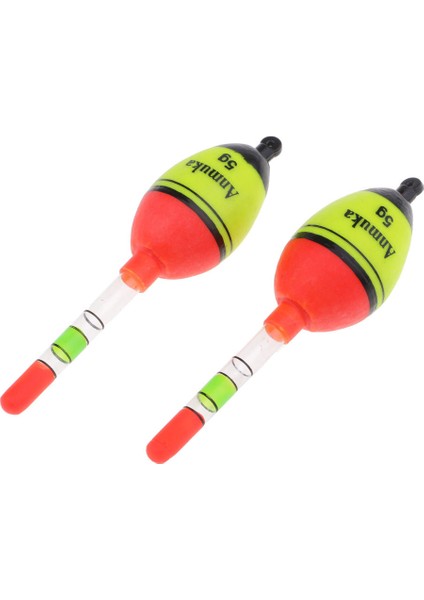 2 Adet Aydınlık Balıkçılık Şamandıra Dikey Kaya Balıkçılık Şamandıra Plastik Bobber 5g (Yurt Dışından)