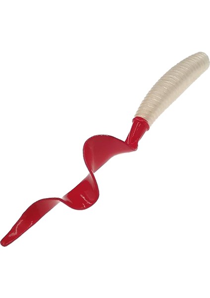 10 Adet Aydınlık Plastik Grub Yumuşak Solucan Balıkçılık Cazibesi Mikro Jig Baş Aracı Beyaz (Yurt Dışından) modelleri