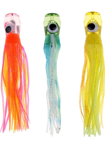 Büyük Oyun Squid Etek Trolling Lure Tuzlu Su Jet Kafa Lures Offshore Balıkçılık - 05 (Yurt Dışından)