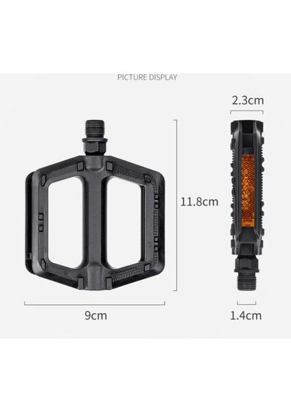 Bisiklet Dağ Mtb Bmx Bisiklet Bisiklet Rulman Plastik Platform 9/16 " (Yurt Dışından)