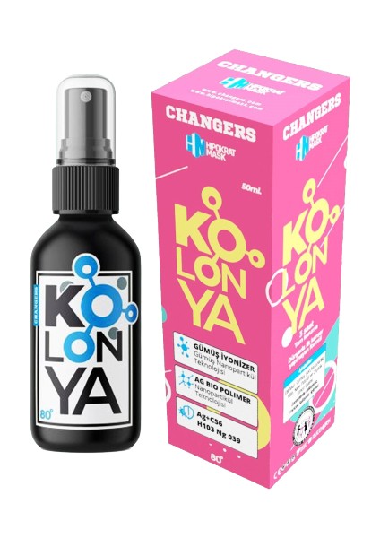 Changers Çocuk Kolonya Gümüş Iyonizer 50 ml