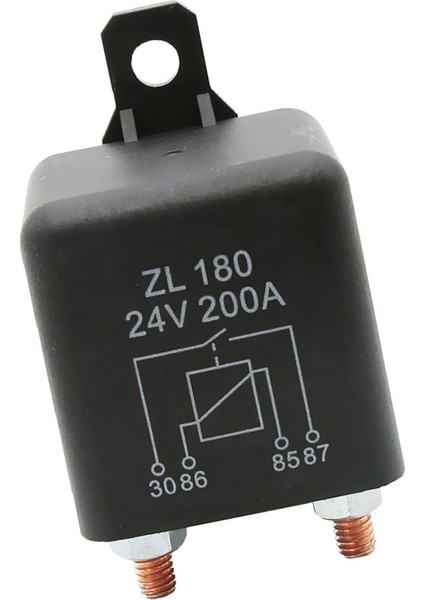 24 V 200A 4 Terminaller Bölünmüş Şarj On / Off Röle Araba Traktör Tekne Rv Için (Yurt Dışından)