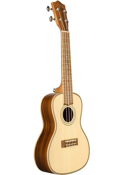 Lanikai Spst-C Ladin Masif Kapak Concert Ukulele