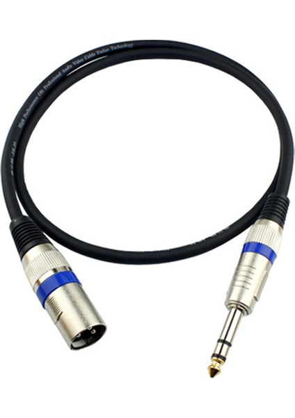 Profesyonel 6.35MM Fiş - Xlr Fiş Ses Kablosu Dönüştürücü (Yurt Dışından)