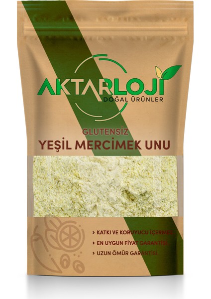 Glutensiz Yeşil Mercimek Unu 3 kg