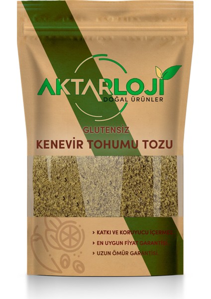 Glutensiz Kenevir Tohumu Tozu 25 gr