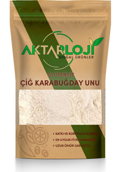 Glutensiz Çiğ Karabuğday ( Greçka ) Unu 1 kg