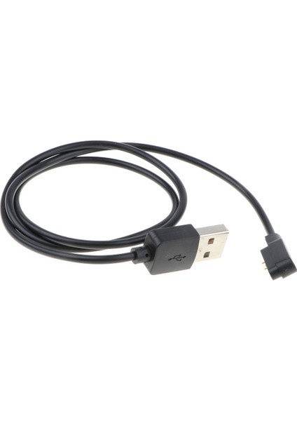 2 Paketler 2-Pin USB Akıllı Saat Şarj Kablosu Manyetik Güç Şarj Aracı (Yurt Dışından)