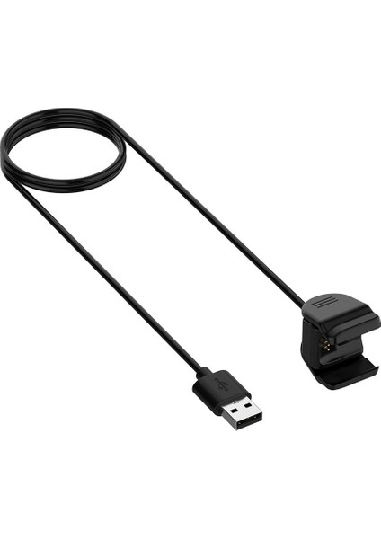 Siyah USB Şarj Kablosu Kablosu 39.37 "oppo Bant Için Şarj Klip Tutucu (Yurt Dışından)